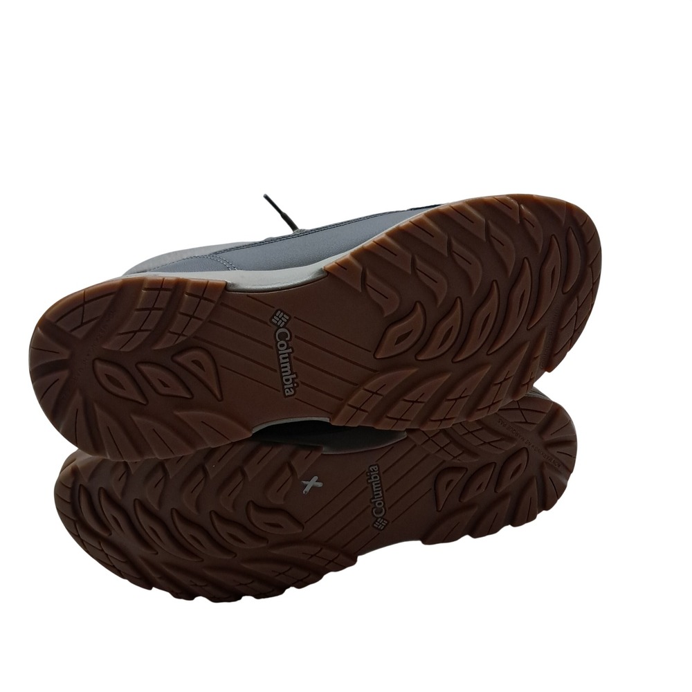 Columbia Meadows Snow Boots 9 Grey Omni-Heat Mid Calf Winter Waterproof Lace Up - Picture 8 of 11